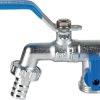 Grifo esfera 1/2" con 2 salidas 3/4"